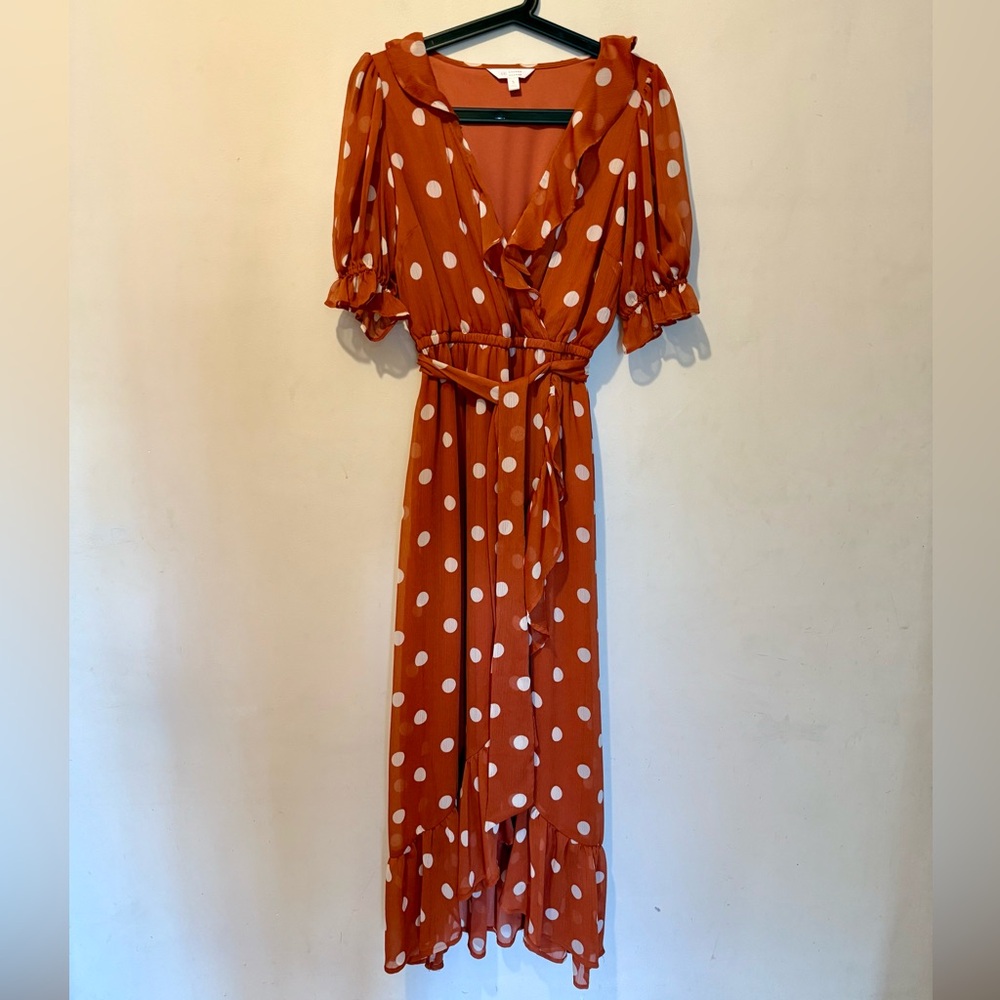 LC Lauren Conrad Faux Wrap Dress, Size Small